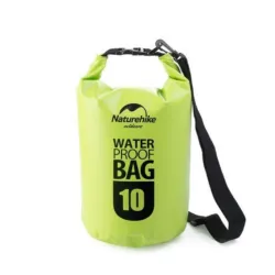 Водонепроникний мішок з ремінцем Naturehike 10 л салатовий FS15M010-J - Robinzon.ua