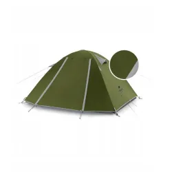 Тримісний намет Naturehike P-SERIES 3 зелений NH18Z033-P - Robinzon.ua