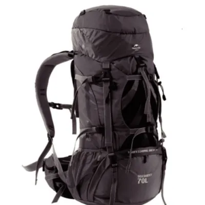 Рюкзак туристический Naturehike 70 + 5 л черный NH70B070-B - Robinzon.ua