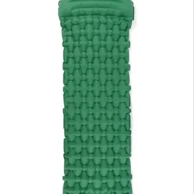 Надувной коврик с подушкой и насосом для надувания Naturehike зелёный CNK2300DZ0001 - Robinzon.ua