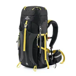 Рюкзак туристичний Naturehike 55 + 5 л  чорний NH16Y020-Q - Robinzon.ua