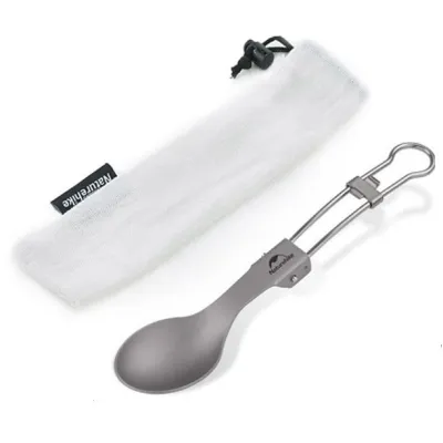 Титанова складана ложка Naturehike NH19C001-J - Robinzon.ua