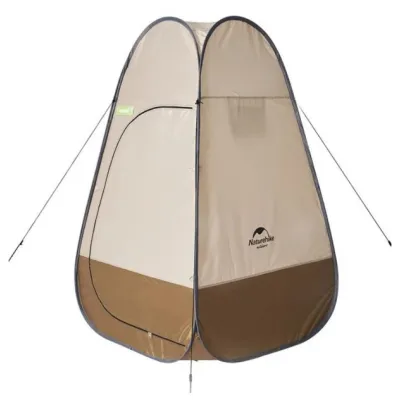 Мобільний кемпінговий (санітарний) намет Naturehike коричневийNH17Z002-P - Robinzon.ua