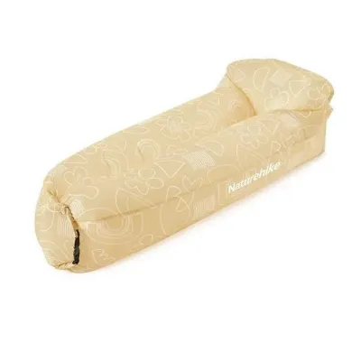 Ламзак-надувний диван Naturehike бежевий з принтом CNH22DZ022 - Robinzon.ua