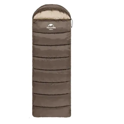 Спальник з капюшоном Naturehike U250 коричневий NH20MSD07 - Robinzon.ua