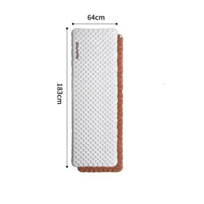 Надувний килимок Naturehike R Value: 5,8  розмір: 183 х 64 х 8 см світло-сірий CNH22DZ016 - Robinzon.ua