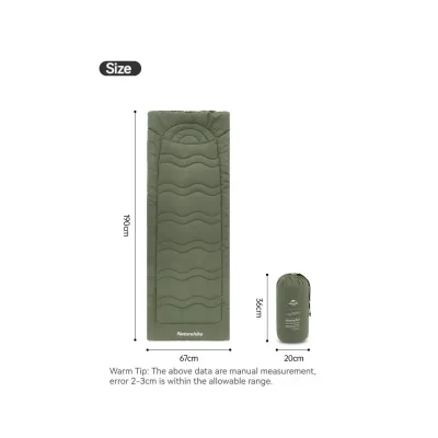 Матрац для розкладного ліжка Naturehike розмір 190 x 67 см зелений CNK2300DZ022 - Robinzon.ua