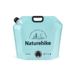 Складаний контейнер для води Naturehike, 10 л, блакитний CNK2450CF027 Складаний контейнер для води Naturehike, 10 л, блакитний CNK2450CF027 - Robinzon.ua