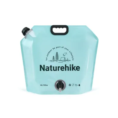 Складаний контейнер для води Naturehike, 10 л, блакитний CNK2450CF027 - Robinzon.ua