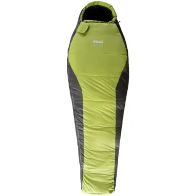 Спальний мішок Tramp Fjord Long кокон зелений, лівий - Robinzon.ua
