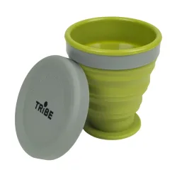 Стакан складаний силіконовий Tribe 200 мл T-FF-0001 Olive - Robinzon.ua