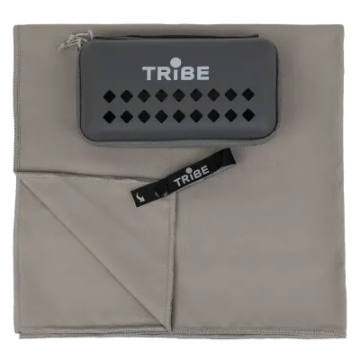 Рушник з мікрофібри Tribe Pocket Towel 60х120 см T-LC-0001-L Grey - Robinzon.ua