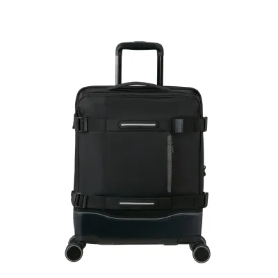 Чемодан 55 см URBAN TRACK ASPHALT BLACK - Robinzon.ua