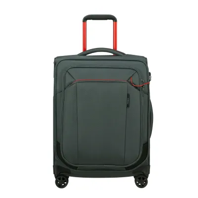 Чемодан 55 см RESPARK BLACK SPORT - Robinzon.ua