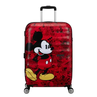 Чемодан 67 см WAVEBREAKER DISNEY MICKEY COMICS RED - Robinzon.ua