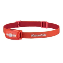 Ліхтар налобний Naturehike з вбудованим акумулятором помаранчевий  NH18T005-F - Robinzon.ua