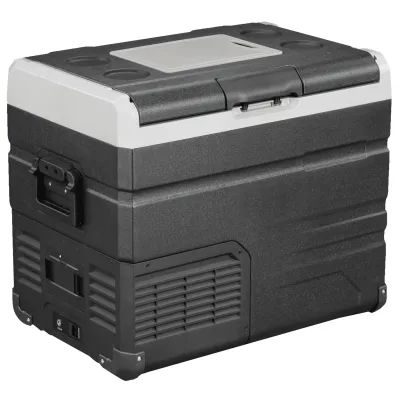 Компресорний автохолодильник Alpicool TW45. Двокамерний. Охолодження до -20℃, живлення 12, 24, 220 вольт - Robinzon.ua