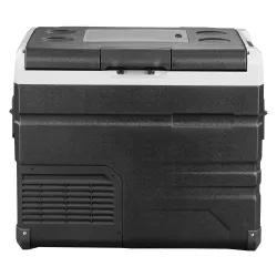 Компресорний автохолодильник Alpicool TW45. Двокамерний. Охолодження до -20℃, живлення 12, 24, 220 вольт, вбудована батарея - Robinzon.ua