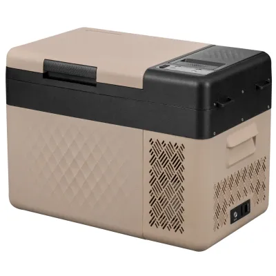 Компресорний автохолодильник Alpicool RT25 (24 літри). До -20℃. Живлення 12, 24, 220В, вбудована батарея - Robinzon.ua