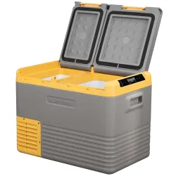 Компресорний автохолодильник Alpicool CLS45. Двокамерний. Охолодження до -20℃, живлення 12, 24, 220 вольт - Robinzon.ua