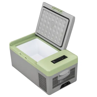 Компресорний автохолодильник Alpicool Y16 (15 літрів). Охолодження до -20℃. Живлення 12, 24, 220 вольт - Robinzon.ua