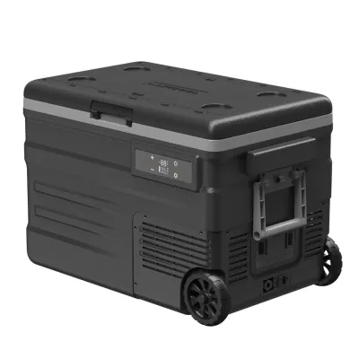 Компрессорный автохолодильник Alpicool U45E (45 литров). Охлаждение до -20 ℃. Питание 12, 24, 220 вольт - Robinzon.ua