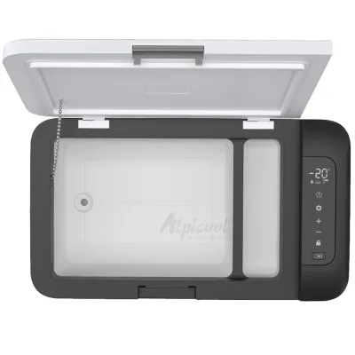 Компресорний автохолодильник Alpicool K35 (35 літрів) - До -20℃. Живлення 12, 24, 220 вольт - Robinzon.ua