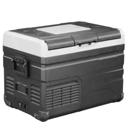 Компресорний автохолодильник Alpicool TW35 (37 літрів). Двокамерний. До -20℃. Живлення 12, 24, 220 вольт, вбудована батарея Компресорний автохолодильник Alpicool TW35 (37 літрів). Двокамерний. До -20℃. Живлення 12, 24, 220 вольт, вбудована батарея - Robinzon.ua