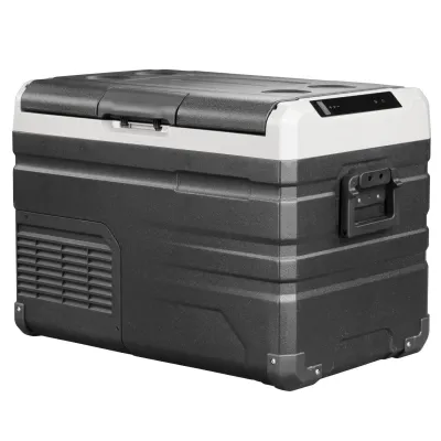 Компресорний автохолодильник Alpicool TW35 (37 літрів). Двокамерний. До -20℃. Живлення 12, 24, 220 вольт - Robinzon.ua