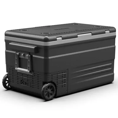 Компрессорный автохолодильник Alpicool U75 (74 литра). До -20 ℃. Питание 12, 24, 220 вольт - Robinzon.ua