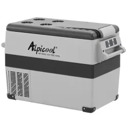 Компресорний автохолодильник Alpicool CF45 (40 літрів). До -20℃. Живлення 12, 24, 220 вольт Компресорний автохолодильник Alpicool CF45 (40 літрів). До -20℃. Живлення 12, 24, 220 вольт - Robinzon.ua
