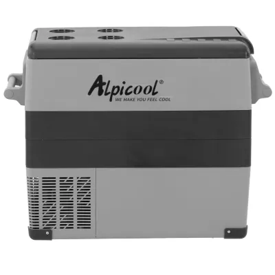 Компресорний автохолодильник Alpicool CF55 (50 літрів). До -20℃. Живлення 12, 24, 220 вольт - Robinzon.ua