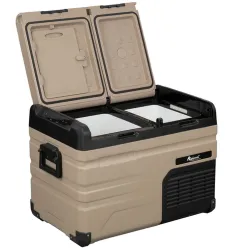 Компресорний автохолодильник Alpicool TA35 (LG Compressor). Двокамерний. До -20℃. Живлення - 12, 24, 220 вольт Компресорний автохолодильник Alpicool TA35 (LG Compressor). Двокамерний. До -20℃. Живлення - 12, 24, 220 вольт - Robinzon.ua