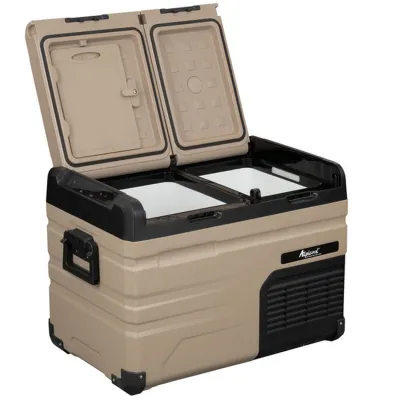 Компресорний автохолодильник Alpicool TA35 (LG Compressor). Двокамерний. До -20℃. Живлення - 12, 24, 220 вольт - Robinzon.ua