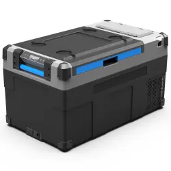 Компресорний автохолодильник Alpicool E60. До -20℃, живлення 12, 24, 220 вольт Компресорний автохолодильник Alpicool E60. До -20℃, живлення 12, 24, 220 вольт - Robinzon.ua