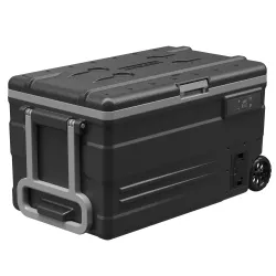 Компресорний автохолодильник Alpicool U75E (74 літри). До -20℃. Живлення 12, 24, 220 вольт, вбудована батарея Компресорний автохолодильник Alpicool U75E (74 літри). До -20℃. Живлення 12, 24, 220 вольт, вбудована батарея - Robinzon.ua