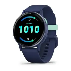 Смарт-годинник Garmin Vivoactive 5 – темно-синій алюмінієвий безель, темно-синій корпус із силіконовим ремінцем Смарт-годинник Garmin Vivoactive 5 – темно-синій алюмінієвий безель, темно-синій корпус із силіконовим ремінцем - Robinzon.ua