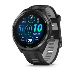 Смарт-годинник Garmin Forerunner 965 з карбоново-сірим титановим безелем, чорним корпусом та чорно-сірим силіконовим ремінцем Смарт-годинник Garmin Forerunner 965 з карбоново-сірим титановим безелем, чорним корпусом та чорно-сірим силіконовим ремінцем - Robinzon.ua