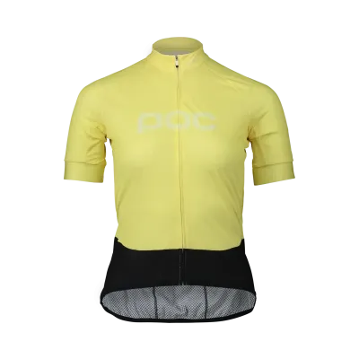 Джерсі жіноче POC W's Essential Road Logo jersey, Lt Sulfur Yellow/Sulfur Yellow, L (PC 532938312LRG1) - Robinzon.ua