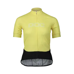 Джерсі жіноче POC W's Essential Road Logo jersey, Lt Sulfur Yellow/Sulfur Yellow, L (PC 532938312LRG1) - Robinzon.ua