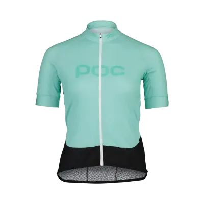 Джерси женское POC W's Essential Road Logo jersey, Lt Fluorite Green/Fluorite Green, M (PC 532938311MED1) - Robinzon.ua