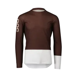Джерсі чоловіче з довгим рукавом POC MTB Pure LS Jersey, Axinite Brown/Hydrogen White, S (PC 528448514SML1) - Robinzon.ua