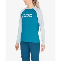 Велоджерси POC Essential MTB W's Jersey, Antimony Blue/Oxolane Grey, L (PC 528368251LRG1) - Robinzon.ua