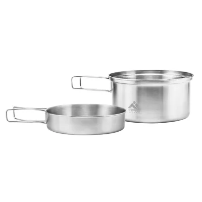 Набір посуду з нержавіючої сталі Terra Incognita Pot Pan Set M (TI-PotPanM) - Robinzon.ua