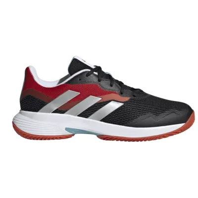 Кросcовки муж.  Adidas Courtjam Control Clay черный,красный UK9 (43.5) HQ6949 43.5 - Robinzon.ua