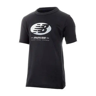Дитяча Футболка New Balance Essentials Reimagined Graphic Чорний  137-147 (7dYT31517BK 137-147) - Robinzon.ua