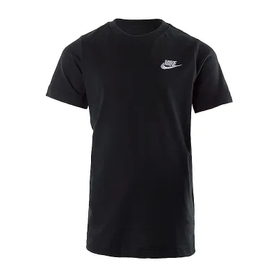 Дитяча Футболка Nike B NSW TEE EMB FUTURA Чорний XS (AR5254-010 XS) - Robinzon.ua
