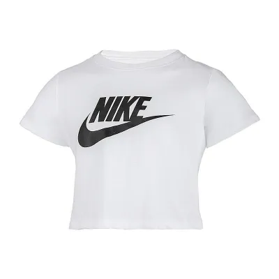 Дитяча Футболка Nike G NSW TEE CROP FUTURA Білий 137-146 (7dDA6925-102 137-146) - Robinzon.ua