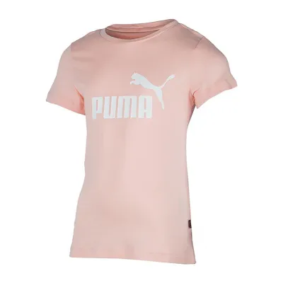 Детская Футболка Puma ESS Logo Tee Персиковый 128 (58702966) - Robinzon.ua
