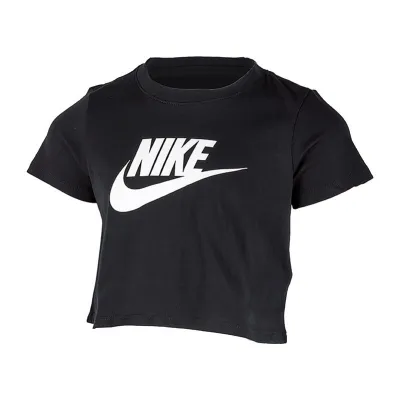 Дитяча Футболка Nike G NSW TEE CROP FUTURA Чорний 122-128 см (7dDA6925-012 122-128 см) - Robinzon.ua
